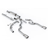 21-26 Ford F-150 SuperCrew 5.0 V8 5.5ft Bed Milltek Sport Road+ Resonated Cat-Back with Dual Outlet