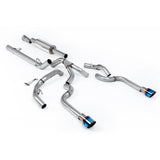 21-26 Ford F-150 SuperCrew 5.0 V8 5.5ft Bed Milltek Sport Road+ Resonated Cat-Back with Dual Outlet