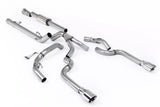 21-26 Ford F-150 SuperCrew 5.0 V8 5.5ft Bed Milltek Sport Race Part-Resonated Cat-Back with Dual Outlet
