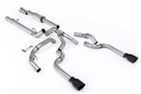 21-26 Ford F-150 SuperCrew 5.0 V8 5.5ft Bed Milltek Sport Race Part-Resonated Cat-Back with Dual Outlet