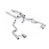 21-26 Ford F-150 SuperCrew 3.5 V6 Ecoboost 5.5ft Bed (Tremor Models) Milltek Sport Road+ Resonated Cat-Back with Dual Outlet