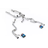21-26 Ford F-150 SuperCrew 3.5 V6 Ecoboost 5.5ft Bed (Tremor Models) Milltek Sport Road+ Resonated Cat-Back with Dual Outlet