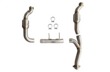 17-20 Ford F-150 3.5L EcoBoost CV Fabrication FF351720CDP-1 Stainless Steel Catted Downpipes