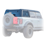 21-26 Ford Bronco / 22-26 Bronco Raptor Turn Offroad HTBR-M4WHL01 4-Door Hard Top White Gelcoat