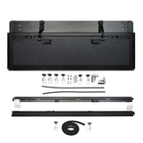04-14 Ford F-150 2WD/4WD Westin 19-42055 5ft.7in. Bed Hard Tri-Fold Tonneau Cover Aluminum Black