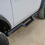 21-26 Ford Bronco Westin 56-14185 HDX (2-Door) Drop Nerf Step Bars - Textured Black