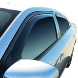 19-23 Ford Ranger Crew Cab Westin 72-88940 In-Channel Wind Deflector 4-Piece Matte Black