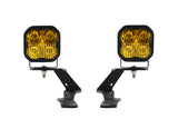 19-23 Ford Ranger Diode Dynamics DD6584 SS3 LED Ditch Light Kit - Yellow Combo