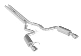 15-17 Ford Mustang GT V8 5.0 MBRP S7239409 Convertible T409 3in Cat Back Dual Split Rear Exit(Street Version)