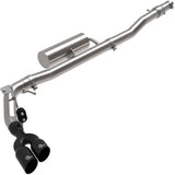 19-23 Ford Ranger L4 2.3L Ecoboost aFe 49-33119-B Rebel Series 3in 304 SS Cat-Back Exhaust Side Exit w/ Black Tips