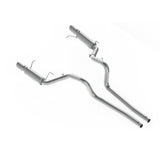 11-14 Ford Mustang V8 5.0L MBRP S7264409 Dual Split Rear Race Version T409 3in Cat Back Exhaust System