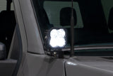21-25 Ford F-150 Diode Dynamics DD7372 SS3 Stage Series Backlit Ditch Light Kit - Yellow Pro Combo