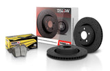 05-14 Ford Mustang Hawk Performance HKC4051.485Z PC Pads & Talon Slotted & Drilled Discs; Rear