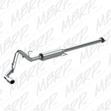 15-20 Ford F-150 2.7L/3.5L EcoBoost MBRP S5253409 3-Inch Cat-Back Exhaust Single Side Exit, Street Profile - T409 Stainless Steel