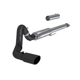 15-20 Ford F-150 V6 2.7L / 3.5L MBRP S5259BLK 4in Single Side Exit Cat Back Exhaust-Black