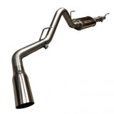 21-24 Ford F-150 V6 2.7L/ 3.5L/ V8 5.0L SPD Performance CBF21SS HX Series Single Exit 304SS Cat Back Exhaust Kit