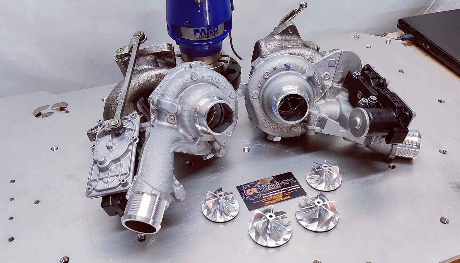 CR Performance Stage 5 46mm Upgrade Twin Turbocharger Set for 2021