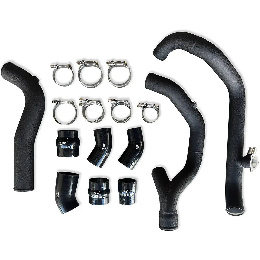 CV Fabrication Hot & Cold Intercooler Pipe Kit for 20-21 Ford Explorer ST 3.9L Ecoboost