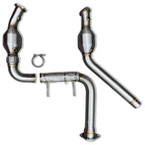 21-23 Ford Raptor 3.5L EcoBoost CVF FFR2123CDP-1 Stainless Steel Catted Downpipes