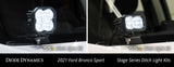 21-25 Ford Bronco Sport Diode Dynamics DD7138 SS3 LED Ditch Light Kit Sport White Combo