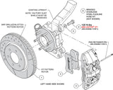 17-20 Ford Raptor 3.5L EB Wilwood 140-16808-DR Aero6-DM Front Brake Kit - D&S - Red