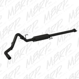 15-20 Ford F-150 V6 2.7L / 3.5L MBRP S5253BLK 3in Single Side Cat Back Exhaust-Black