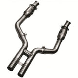 05-10 Ford Mustang GT 4.6L 3V Kooks 11313510 3" x 2-1/2" Catted H-Pipe - Requires Kooks Headers