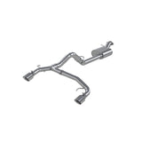 21-23 Ford Bronco V6 2.3L & 2.7L EB MBRP S5241AL 2/4-Dr 3in Catback Dual Split Rear Exit Aluminized Steel