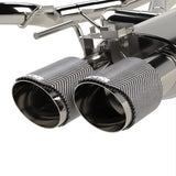 18-26 Ford Mustang GT 5.0L Kooks Headers 11514570 3in. Active Touring Style Cat-Back Exhaust w/ Carbon Tips