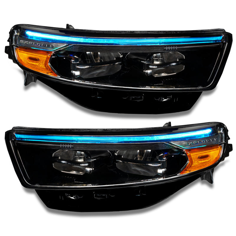 20-24 Ford Explorer Oracle 1472-333 RGB Headlight DRL Upgrade Kit