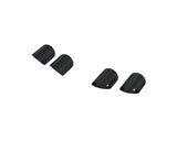 15-24 Ford Mustang 2.3L Ecoboost MBRP T5198BLK T304 SS 4in OD / 6.5in Length Quad Tip Cover Kit  Black Tip