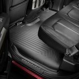 15-24 Ford F-150 Supercrew WeatherTech 446972 Rear FloorLiners -Black