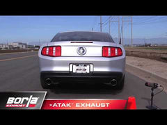 Borla 140398 11-14 Ford Mustang 3.7L V6 AT/MT RWD 2dr ATAK T304 SS Catback Exhaust