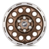 21-23 Ford Bronco L4 2.3L/V6 2.7L Ford Racing M-1007K-P1780BRN 17x8.0 Wheel Kit-Sinister Bronze