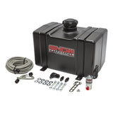 Snow Performance SNO-40014-BRD 2.5 Gal. Water-Methanol Tank Upgrade Braided Stainless Line (with Bracket/Solenoid/Hose/Fittings)