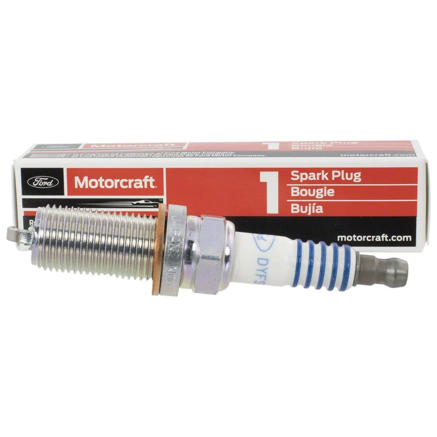 Ford Motorcraft Ecoboost Spark Plugs SP596 - DYFS-12Y-PT (Set of 6 