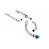 21-26 Ford F-150 SuperCrew 5.0 V8 5.5ft Bed Milltek Sport Road+ Resonated Cat-Back with Single Outlet