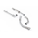 21-26 Ford F-150 SuperCrew 5.0 V8 5.5ft Bed Milltek Sports Race-Part Resonated Single Outlet Cat-Back