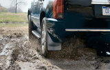 24-25 Ford Ranger (No Raptor) WeatherTech 120186 No Drill Rear MudFlaps - Black