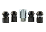 21-23 Ford Bronco Ford Racing M-1A043-B M12 x 1.5 Black Security Lug Nut Kit - Set of 4