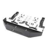 21-24 Ford F-150 Go Rhino 32981T 3100 Series StepGuard Winch Plate Kit(Req. 3298T or 3298MT)-Tex. Blk