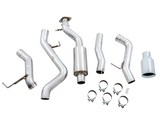 21-23 Ford Bronco V6 2.3L & 2.7L EB AWE Tuning 3015-22789 0FG Single Rear Exit Exhaust w/ Chrome Silver Tip & Bash Guard