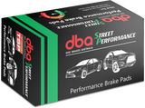 08/14-01/19 Ford Mustang GT 5.0L DBA DB9021SP Front Street Performance Brake Pads