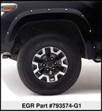 18-20 Ford F-150 EGR 793574-G1 Bolt-On Look Color Match Fender Flares - Set - Shadow Black