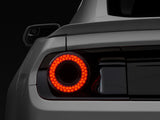 15-23 Ford Mustang Raxiom 393827 Halo Led Tail Lights Gloss Black (Smoked Lens)