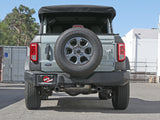 21-23 Ford Bronco L4 2.3L(t)/V6 2.7L(tt) aFe 49-33137-C Vulcan 3in 304 SS Axle-Back Exhaust w/ Carbon Tips