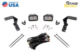 19-23 Ford Ranger Diode Dynamics DD6588 2in Stage Series LED Ditch Light Kit - Sport Yellow Combo