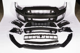 15-17 Ford Mustang Roush Performance 421843 Complete Unpainted Front Fascia Kit (w/o Collision Detection & ACC)