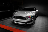 18-23 Ford Mustang Oracle Lighting 8204-332 Dynamic ColorSHIFT LED Headlights-Black Series