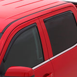 15-23 Ford F-150 Supercrew AVS 194975 Ventvisor In-Channel Front & Rear Window Deflectors 4pc - Smoke